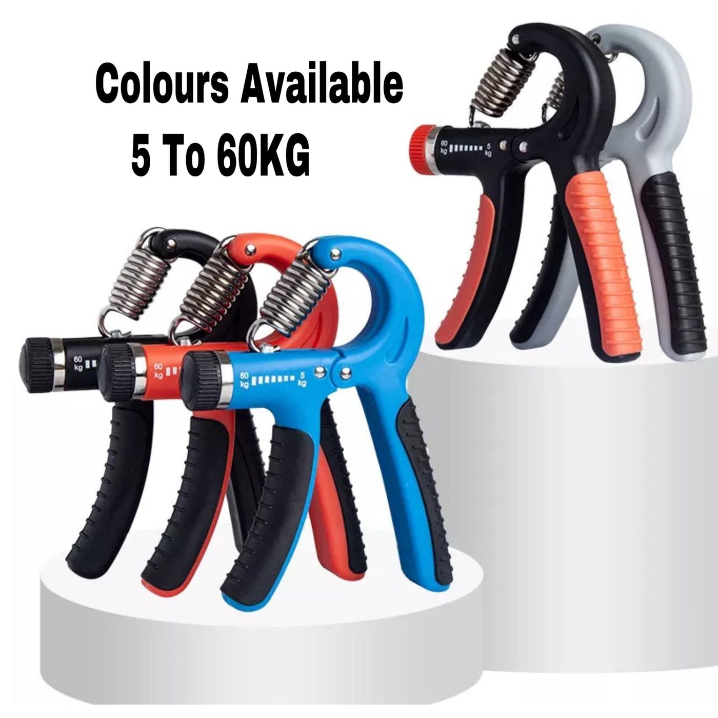 Pack of 2 Hand Grip Power Exerciser Forearm Wrist