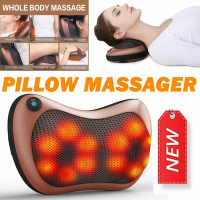 Car Massager Pillow , Electric Massager , Back Massage Pillow, Body Massager