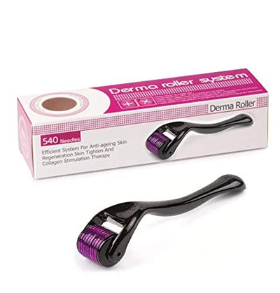 Pack of 2 Derma Roller - 0.5MM For Wrinkles, Acne Scar Removal,