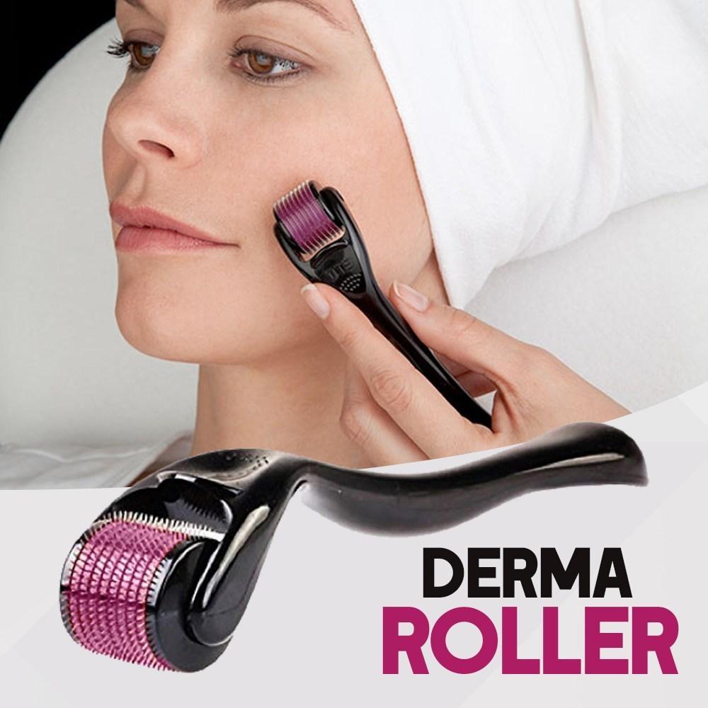 Pack of 2 Derma Roller - 0.5MM For Wrinkles, Acne Scar Removal,