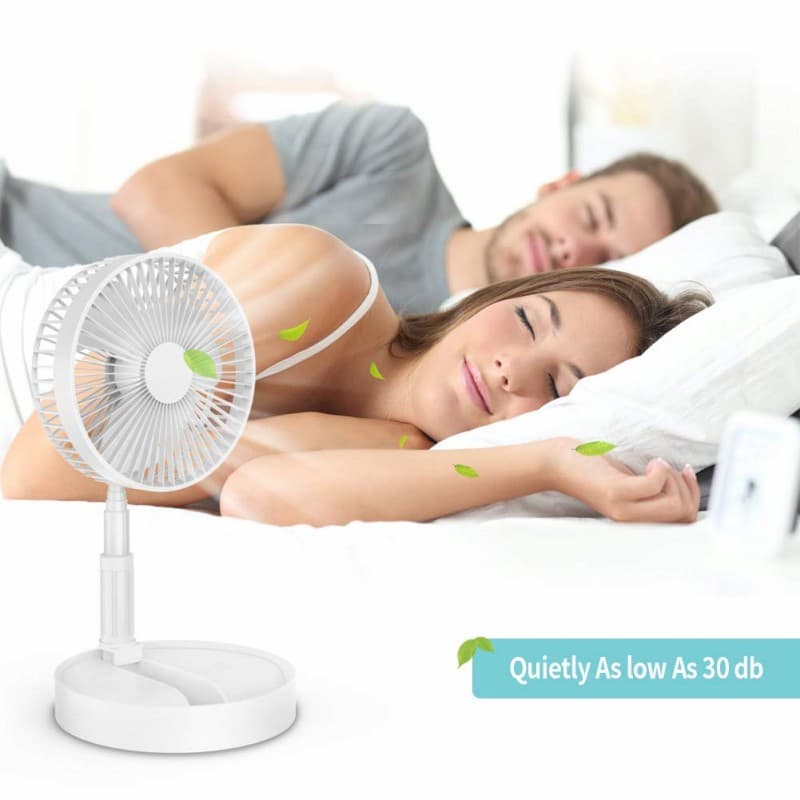 Portable Rechargeable Telescopic Folding Fan